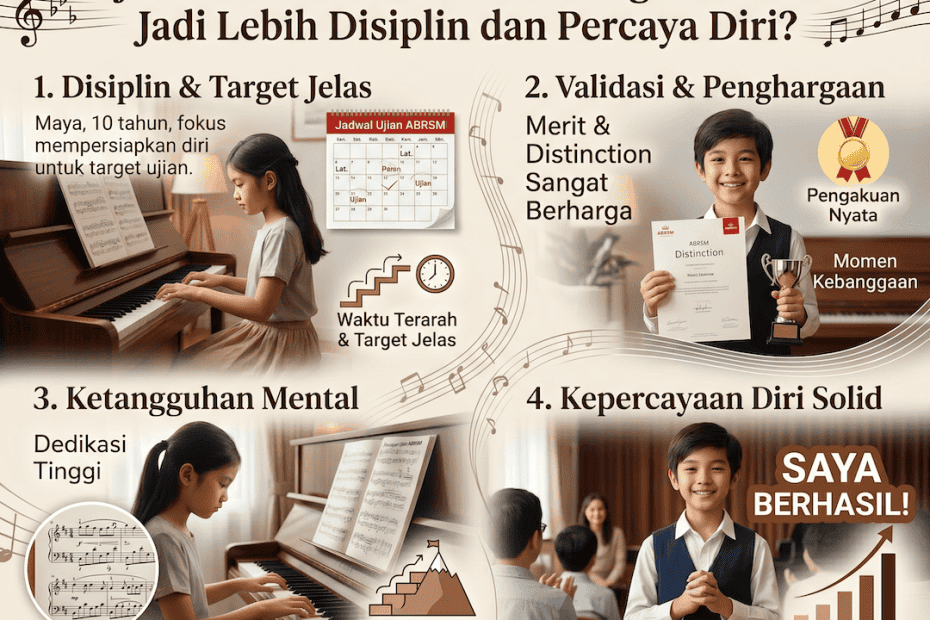Ujian Musik ABRSM - Membuat Anak Disiplin