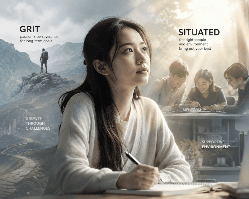 Belajar PIano membutuhkan Grit dan Situated condition